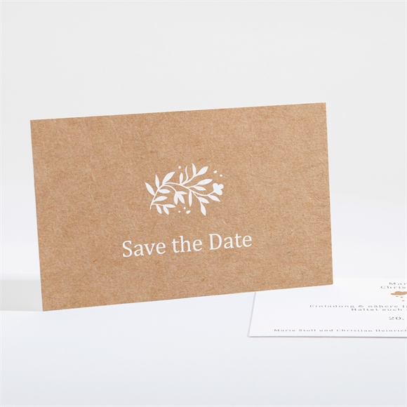 Save the Date Karte Windröschen ref.N16194