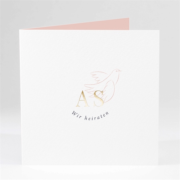 Hochzeitseinladung Liebestaube ref.N46136