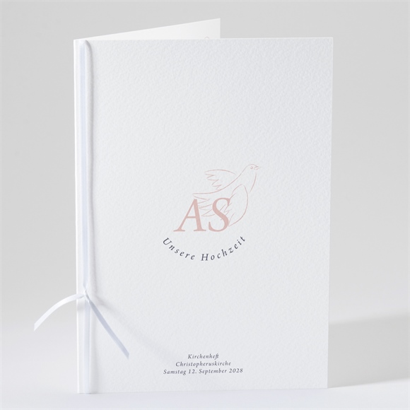 Kirchenheft Hochzeit Liebestaube ref.N491186