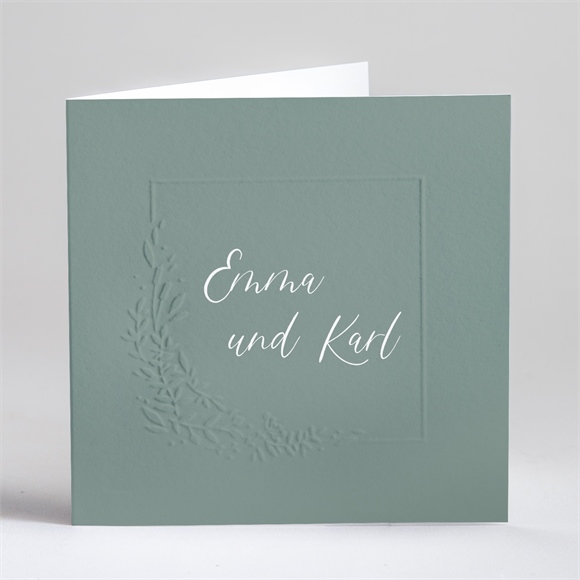 Hochzeitseinladung poetisch & elegant - prägung