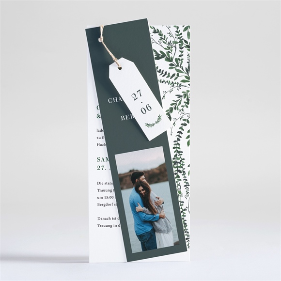 Hochzeitseinladung Unter der Weide ref.N93124