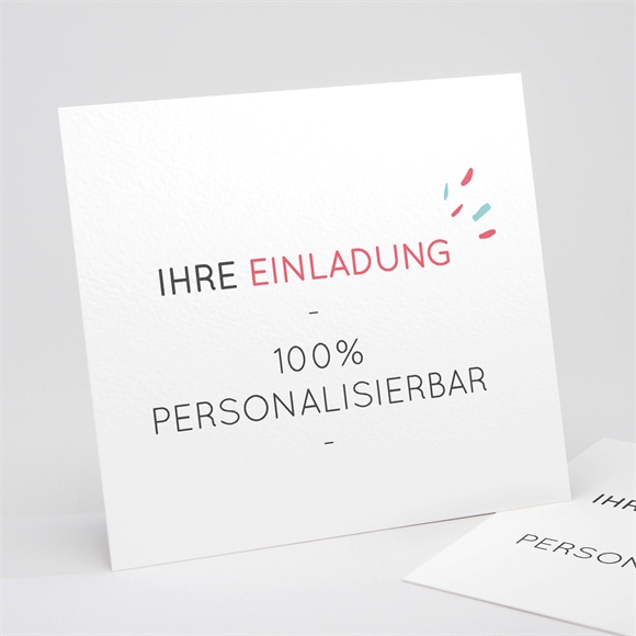 Einladung Taufe Blanco - 15x14cm (N311247) ref.N311247