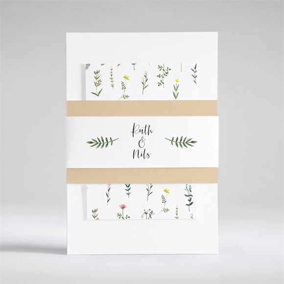 Hochzeitseinladung frühlingsfreude