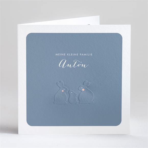 Geburtskarte Häschen Hop ref.N451148