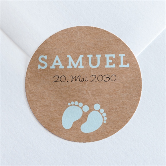 Sticker Geburt Origami Freude ref.N36070