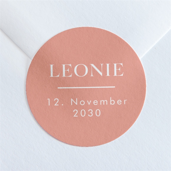 Sticker Geburt familienglück