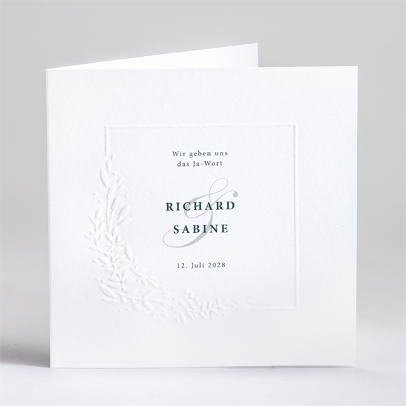 Hochzeitseinladung Schlicht & Elegant ref.N451185