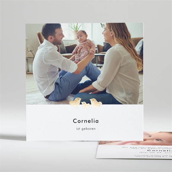 Geburtskarte Kleines Nest ref.N351107