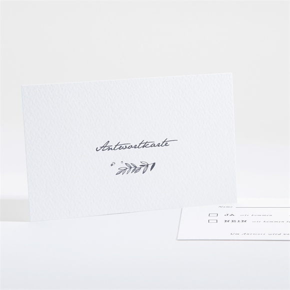 Antwortkarte Hochzeit Laub ref.N161148