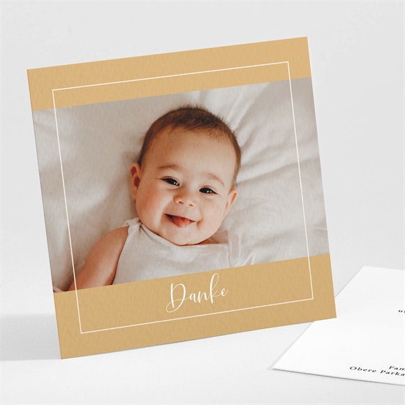 Dankeskarte Geburt Zärtlichkeit ref.N301210