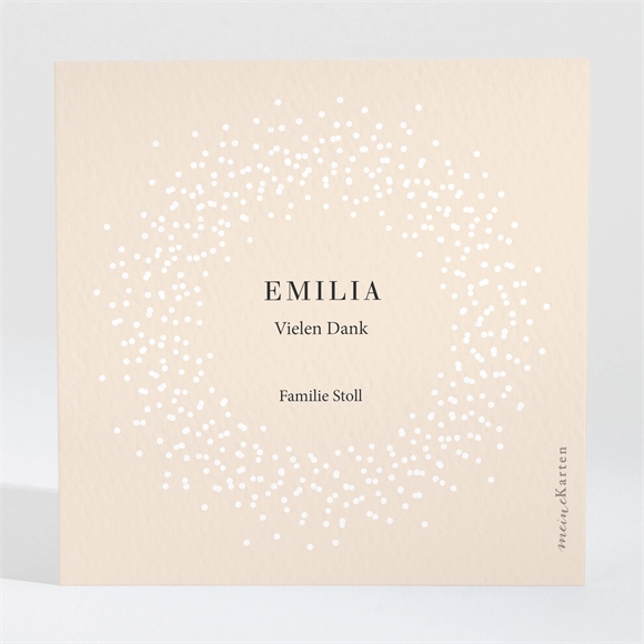 Dankeskarte Geburt Sanfte Konstellation ref.N3001613