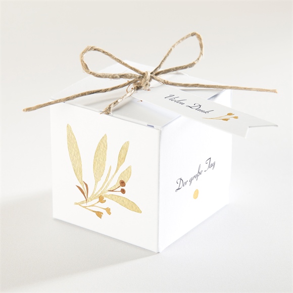 Geschenkbox Hochzeit Herbststrauß ref.N340323