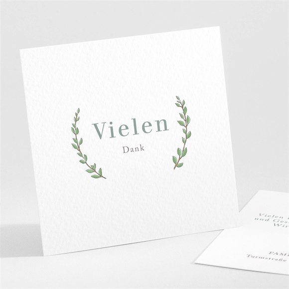 Dankeskarte Geburt Meine Wiege ref.N301223