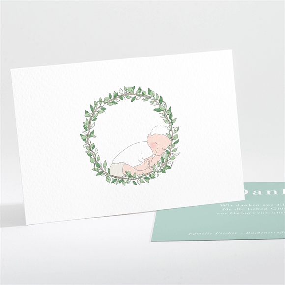 Dankeskarte Geburt Sein Kinderzimmer ref.N111267