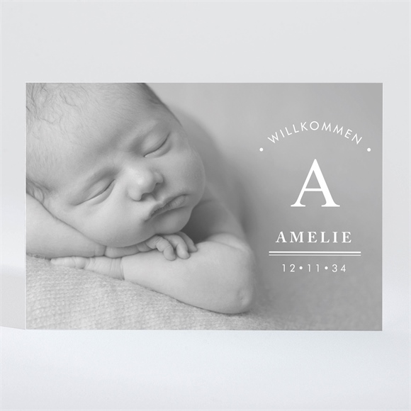 Geburtskarte Unschuld ref.N11026