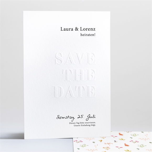 Save the Date Karte Frühlingstanz ref.N241218