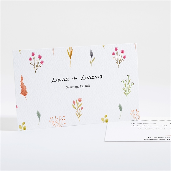 Antwortkarte Hochzeit Frühlingstanz ref.N161128