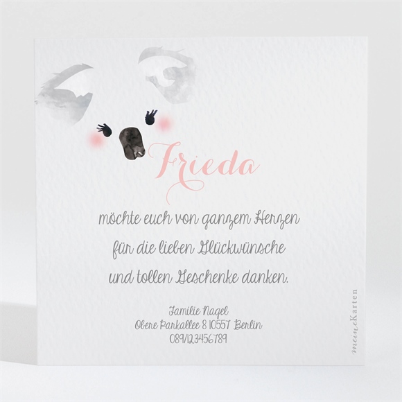 Dankeskarte Geburt Kleiner Koala ref.N300230