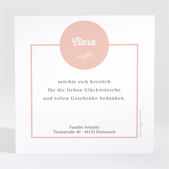 Dankeskarte Geburt Aus jedem Blickwinkel ref.N3001640