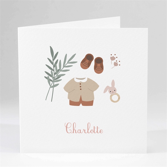 Geburtskarte Meine kleinen Sachen ref.N451202