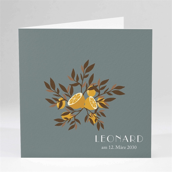 Geburtskarte Zitronen ref.N451210