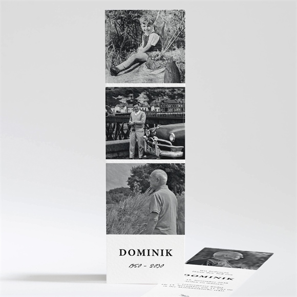 Trauerkarte Sein Roman ref.N201226