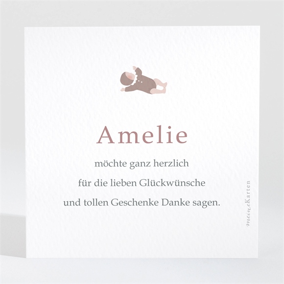 Dankeskarte Geburt Große Schwester MeineKarten.de