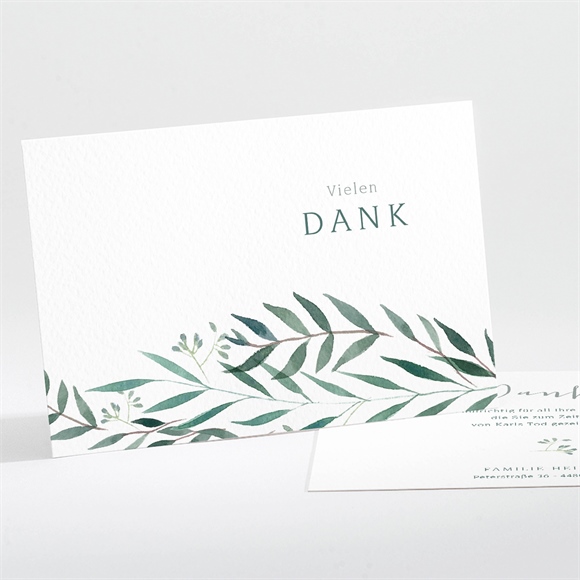 Trauerdanksagung Erinnerung - Quer 1 ref.N111273