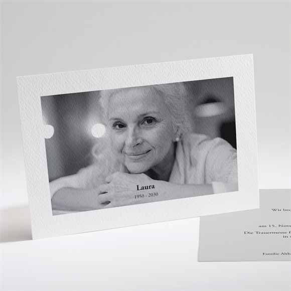 Trauerkarte Zärtlich ref.N14197