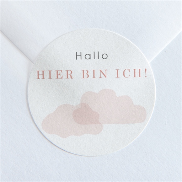 Sticker Geburt Kleiner Wal ref.N360139