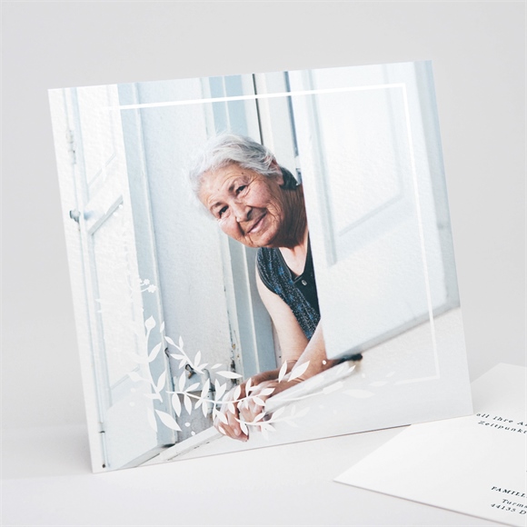 Trauerdanksagung Blätterzweig ref.N311269