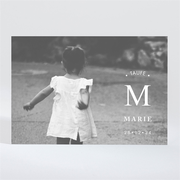 Einladung Taufe initial magnet 1