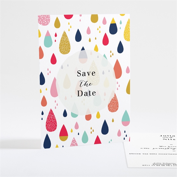 Save the Date Karte Illumination ref.N25112