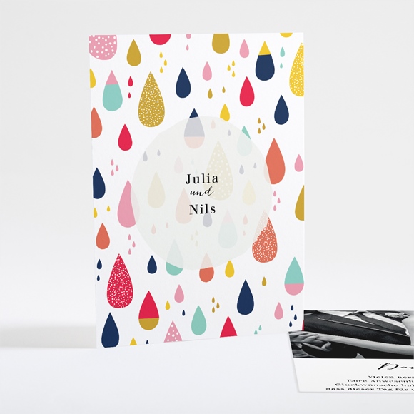 Dankeskarte Hochzeit Illumination ref.N25113