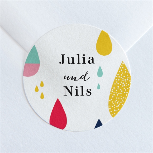 Aufkleber Hochzeit Illumination ref.N36079