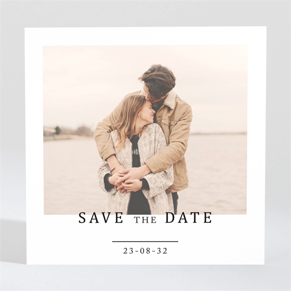 Save the Date Karte Vor dem Objektiv - Magnet ref.N3001656
