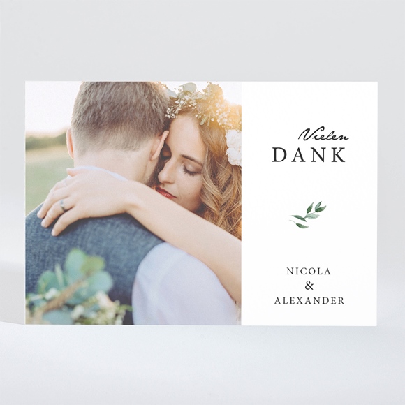 Dankeskarte Hochzeit Unter dem Olivenbaum - Magnet ref.N11032