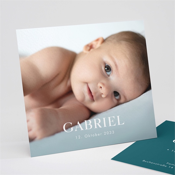 Geburtskarte Sein kleines Bild ref.N311272