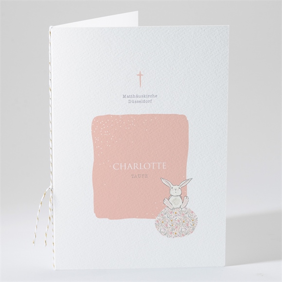 Kirchenheft Taufe Kleines Kaninchen ref.N491234