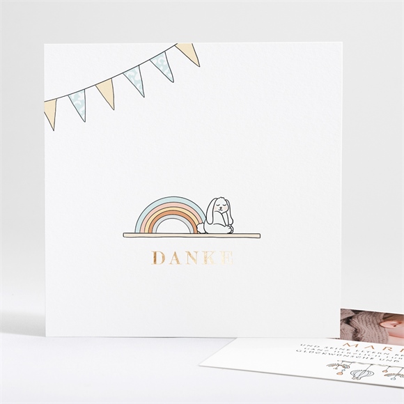 Dankeskarte Geburt Schöne Deko ref.N351186