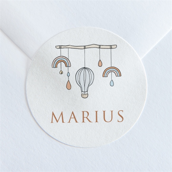 Sticker Geburt Schöne Deko ref.N360190