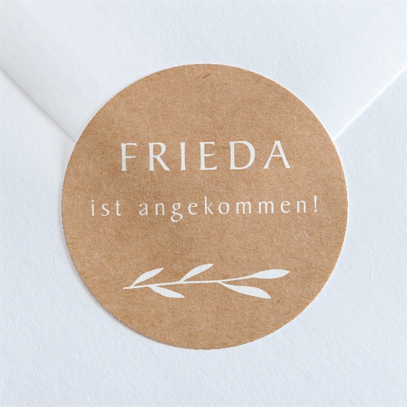 Sticker Geburt Schöner Umschlag ref.N360234