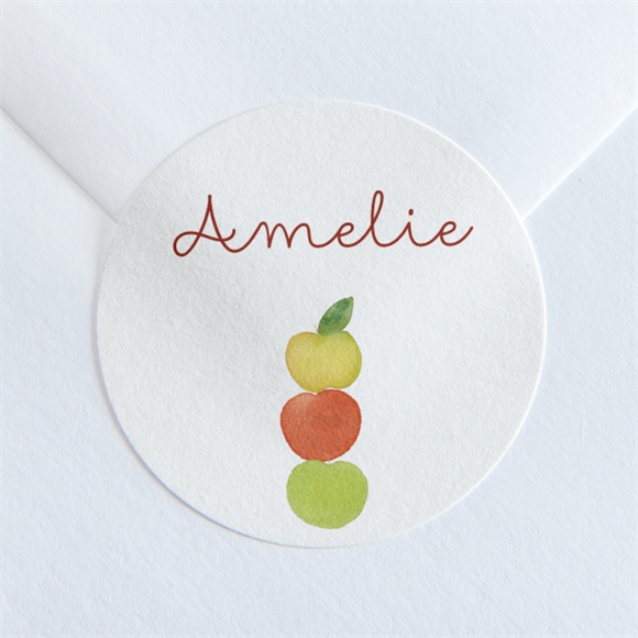 Sticker Geburt Apfelbaum ref.N360173