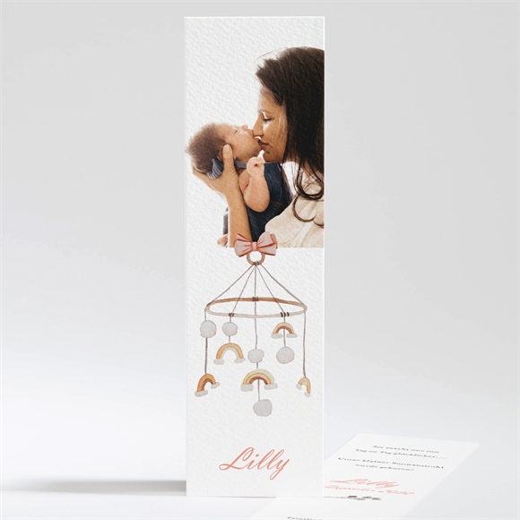 Geburtskarte Zartes Mobile ref.N201232