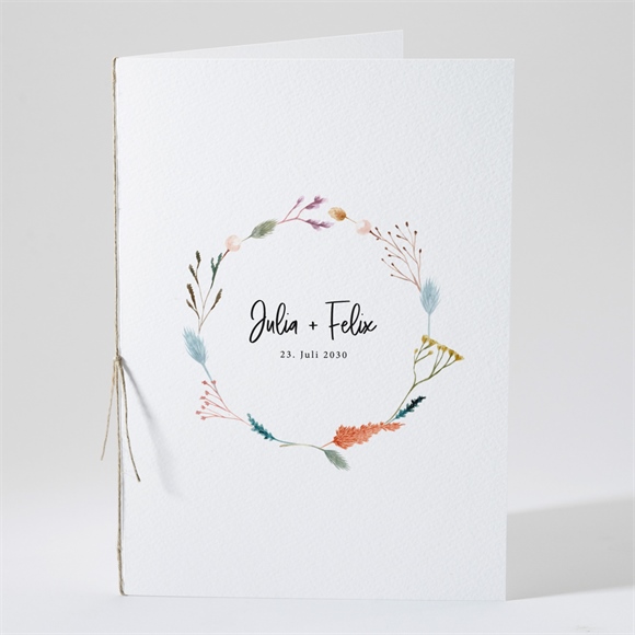 Kirchenheft Hochzeit Landkunst ref.N491215