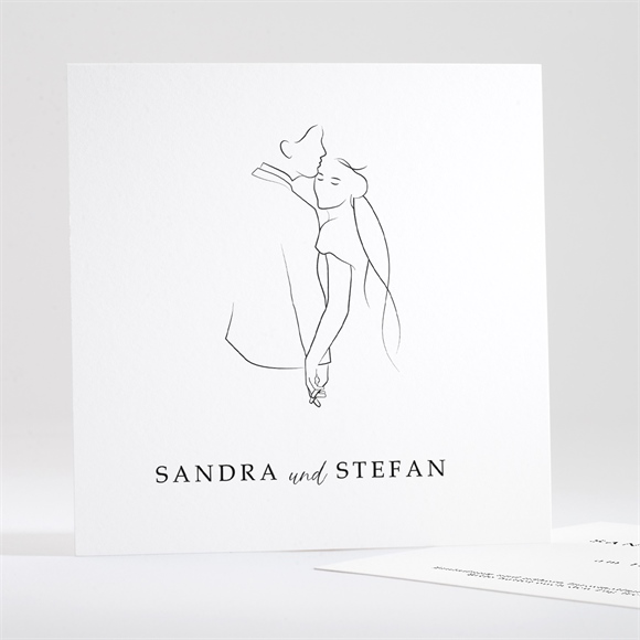 Save the Date Karte Skizze ref.N351115