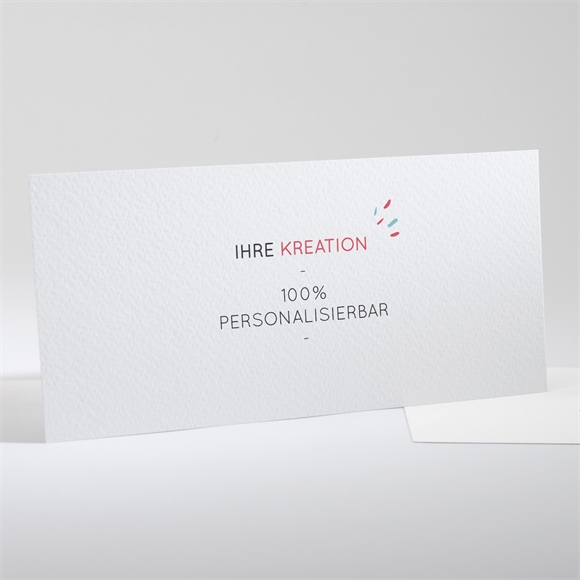 Dankeskarte Hochzeit Blanco - 21x10cm (N131100) ref.N131100