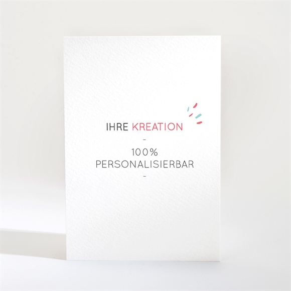 Save the Date Karte Blanco - 9,5x13,8cm (N21041) ref.N21041