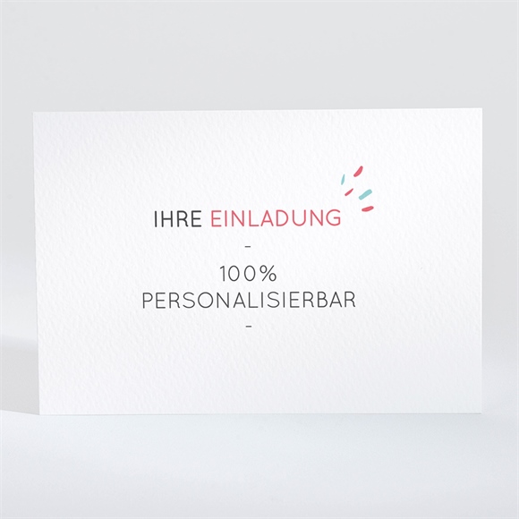 Einladung Taufe Blanco - 13,8x9,5cm (N11045) ref.N11045