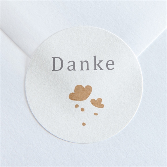 Aufkleber Trauer kraftprägung